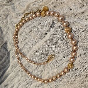 Givenchy Champagne Pearl Necklace